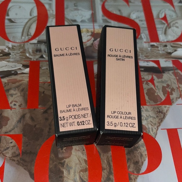 New In The Box Gucci Rouge A Le’vres Satin #301 - Picture 2 of 4